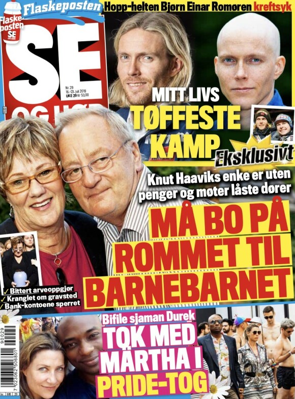 SNAKKER UT: Bjørn Einar Romøren forteller om kreftsykdommen i tirsdagens Se og Hør. SNAKKER UT: Bjørn Einar Romøren forteller om kreftsykdommen i tirsdagens Se og Hør.